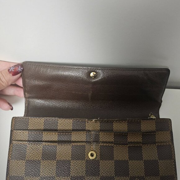 Louis Vuitton Damier Ebene Long Wallet - Picture 5 of 8